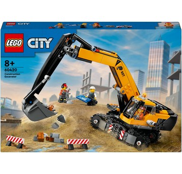 LEGO(R) CITY 60420 Żółta koparka