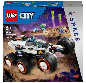 LEGO(R) CITY 60431 Kosmiczny łazik i badanie życi.