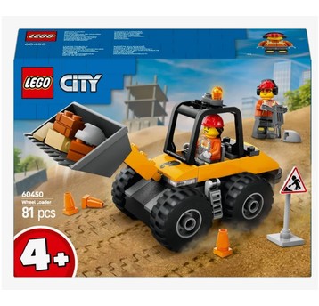 LEGO(R) CITY 60450 Żółta ładowarka kołowa