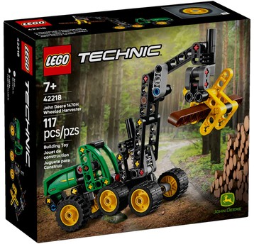LEGO TECHNIC 42218 Harwester kołowy John Deere