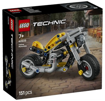 LEGO TECHNIC 42225 Żółty motocykl