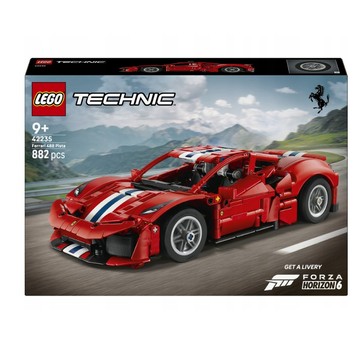 LEGO TECHNIC 42235 Samochód Ferrari 488 PISTA