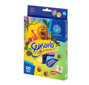 Lekka masa plastyczna Dżungla Sensorio 10K 6677