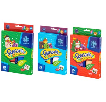 Lekka masa plastyczna Sensorio Kids - 10 kol. 6967
