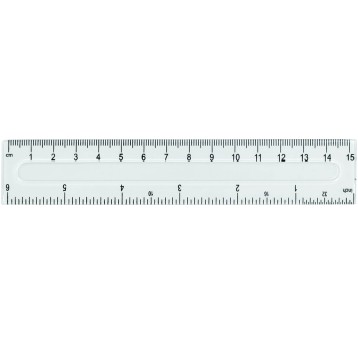 LINIJKA 15CM GR.801 130-1593