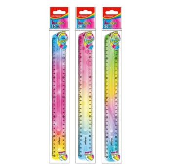 LINIJKA, KEYROAD, 30CM, ELASTYCZNA,