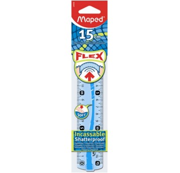 LINIJKA NIEŁAM. FLEX 15CM TOREBKA ZAW. 244060