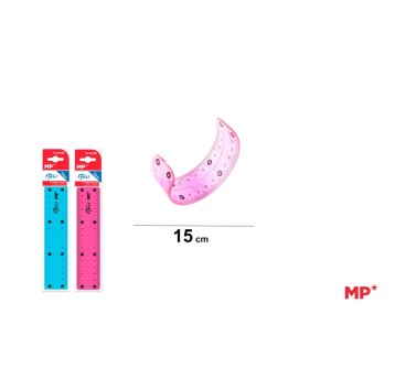 LINIJKA NIEŁAMLIWA 15CM 1254 A'24