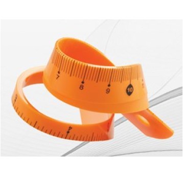 LINIJKA POMARAŃCZOWA 20CM ELASTYCZNA BL020 PB