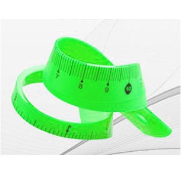 LINIJKA ZIELONA 20CM ELASTYCZNA BL020 ZB 6726