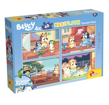 LISCIANI BLUEY PUZZLE DF MAXI FLOOR 4 X 48