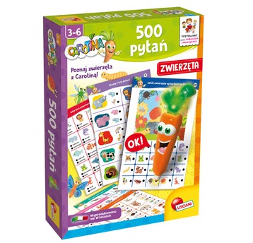 LISCIANI CAROTINA 500 PYTAŃ ZWIERZĘTA 1559