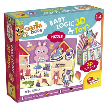 LISCIANI CAROTINA BABY LOGIC 3D ZABAWKI 2543