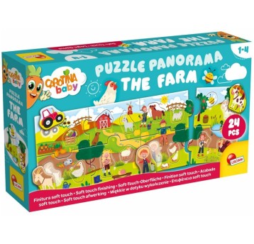 LISCIANI CAROTINA BABY PUZZLE PANORAMA FARMA