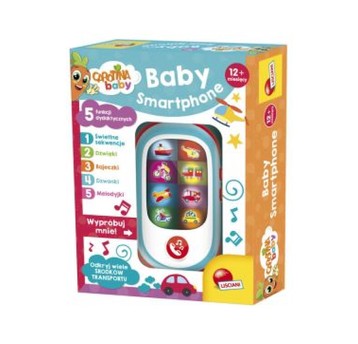 LISCIANI CAROTINA BABY SMARTFON Z 5 FUNKCJAMI DYD