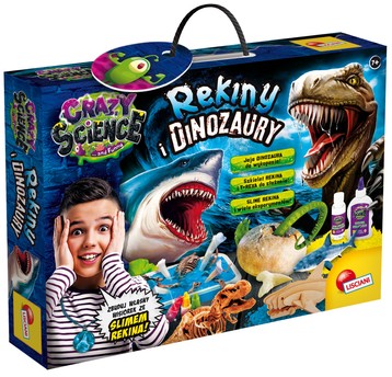LISCIANI CRAZY SCIENCE REKINY I DINOZAURY 1528