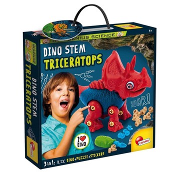 LISCIANI I"M A GENIUS DINO STEM TRICERATOPS 2420