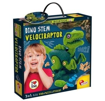 LISCIANI I"M A GENIUS DINO STEM VELOCIRAPTOR 2413