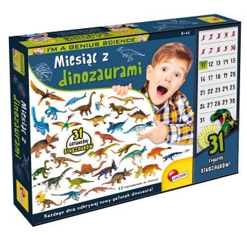 LISCIANI I"M A GENIUS MIESIĄC Z DINOZAURAMI 2975