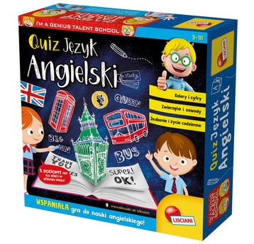LISCIANI I"M A GENIUS QUIZ - JĘZYK ANGIELSKI 1979