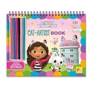 LISCIANI KOCI DOMEK GABI GAB-TASTIC COLORING BOOK