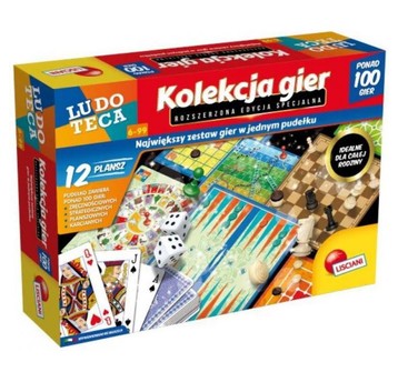 LISCIANI LUDOTECA ZESTAW 100 GIER 9826