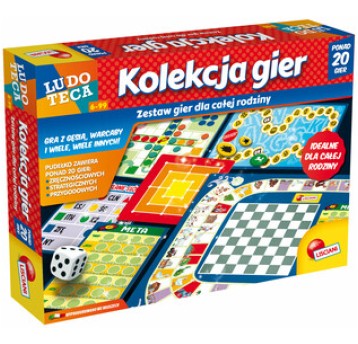 LISCIANI LUDOTECA ZESTAW 20 GIER 4172