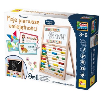 LISCIANI MONTESSORI MOJE PIERWSZE UMIEJĘTNOŚCI2890