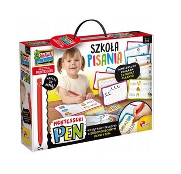LISCIANI MONTESSORI PEN SZKOŁA PISANIA Z 18 TABL