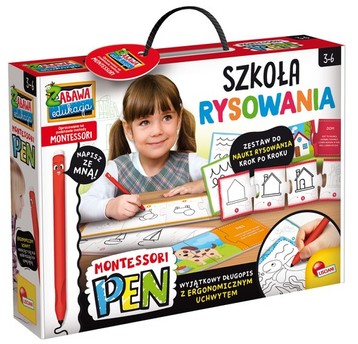 LISCIANI MONTESSORI PEN SZKOŁA RYSOWANIA 6578