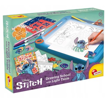 LISCIANI STITCH SZKOŁA RYSOWANI Z TABLICĄ LED 7582