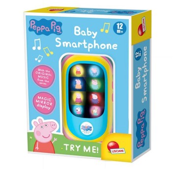LISCIANI ŚWINKA PEPPA BABY SMARTFON 2253