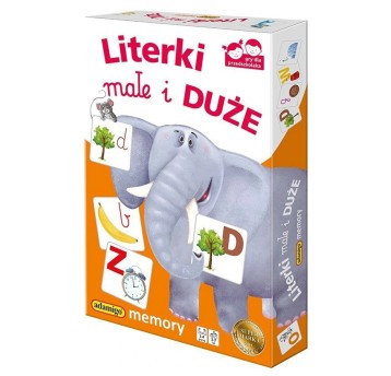 LITERKI MAŁE I DUŻE ADAMIGO MEMORY 7431