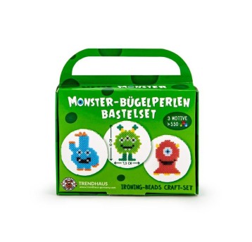 LITTLE MONSTER Koraliki do prasowania zestaw: pły