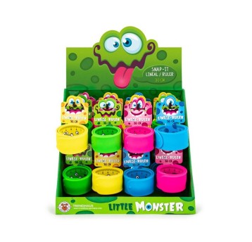 LITTLE MONSTER Linijka zwijana 30 cm