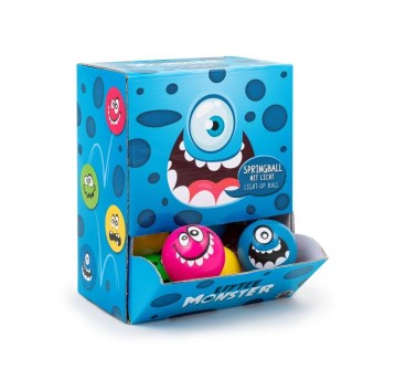 LITTLE MONSTER Piłka świecąca 52 mm