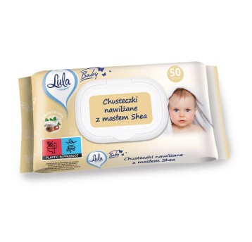 Lula CLICKTOP Chusteczki nawilżane MASŁO SHEA 4276