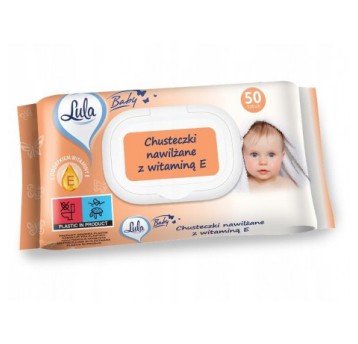 Lula CLICKTOP Chusteczki nawilżane WITAMINA E 4283