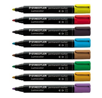 LUMOCOLOR PERMANE MARKER DSI OK. CZARNY (10) 2888
