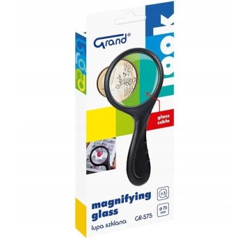 Lupa szklana GRAND - szkło powiększające 75 mm GR