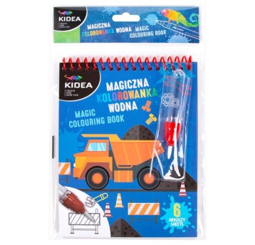 MAGICZNA KOLOROWANKA WODNA D POJAZDY 2117