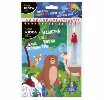 MAGICZNA KOLOROWANKA WODNA ZWIERZĘTA 2048