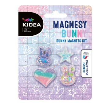 MAGNESY BUNNY 4 SZT. KIDEA 0354