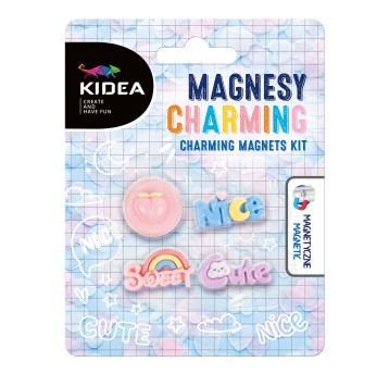 MAGNESY CHARMING 4 SZT. KIDEA 0347