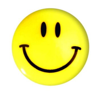 MAGNESY DO TABLIC 40MM/4 ŻÓŁTE GŁADKIE TETIS