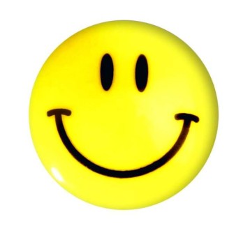 MAGNESY DO TABLIC 40MM/4 ŻÓŁTE GŁADKIE TETIS