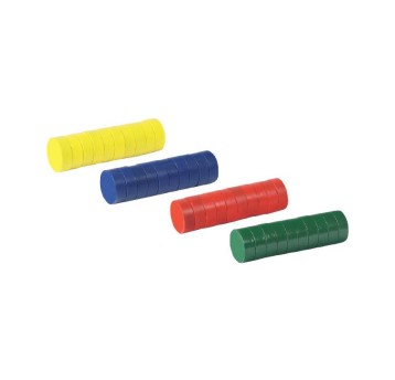MAGNESY KOLOROWE FANDY 15MM 40SZT 2657