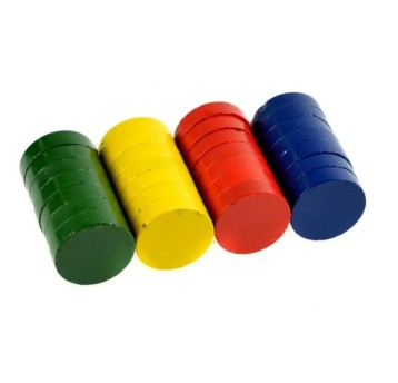 Magnesy kolorowe Fandy 20 mm, 28 szt. 171711