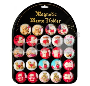 Magnesy misie O 4 cm