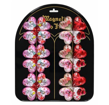 Magnesy serca, rozmiar 4 x 4,2 cm